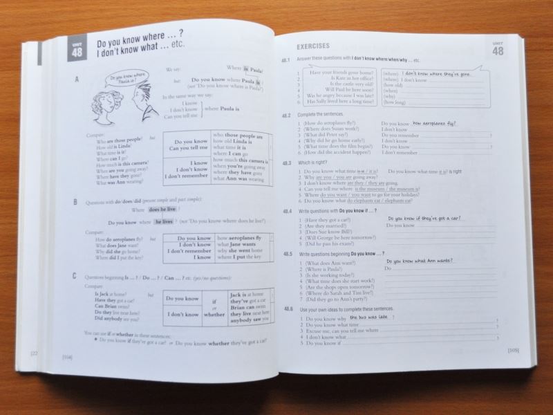 Otisの英会話教室のプライベートレッスンで使っている英会話教材、Essential Grammar in Useの英文法のテキストブックの写真